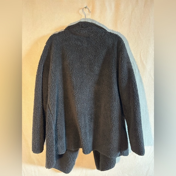 Soft Surroundings Charcoal Teddy Jacket - Picture 4 of 4